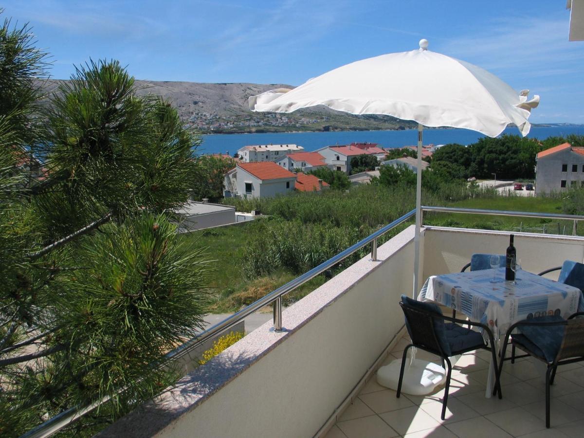 Apartmani Kunteja Pag Town Exteriör bild