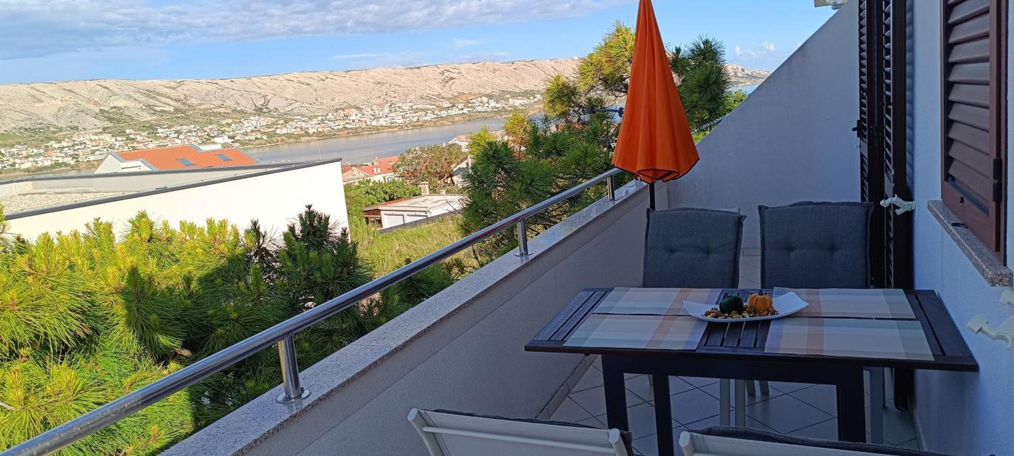 Apartmani Kunteja Pag Town Exteriör bild